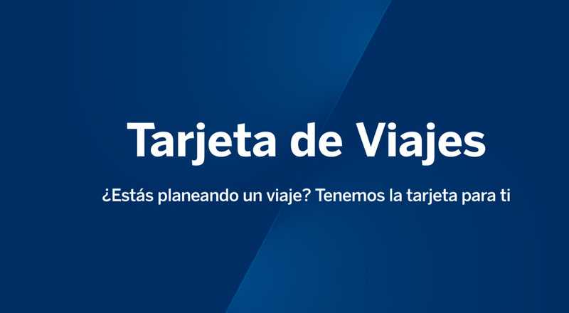Tarjeta de débito de Viajes de BBVA
