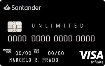 Tarjeta de crédito Infinite de Santander