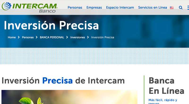 Cuenta Inversión Precisa de Intercam