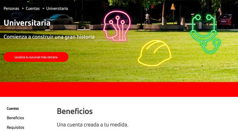 Tarjeta de débito Universitaria de Santander
