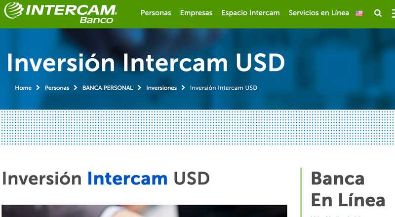 Cuenta Enlace USD de Intercam