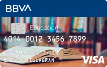 Tarjeta de crédito Educación de BBVA