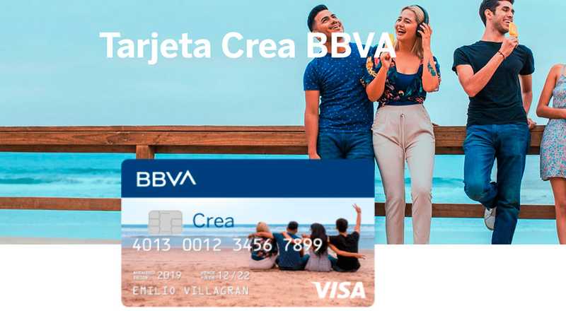 Tarjeta de crédito Crea de BBVA