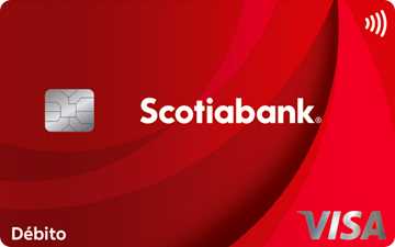 Tarjeta de débito Visa de Scotiabank