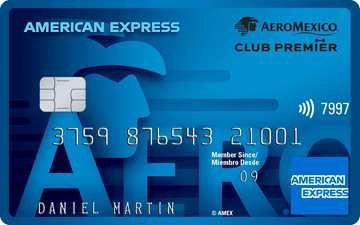 Tarjeta de crÃ©dito AeromÃ©xico de American Express