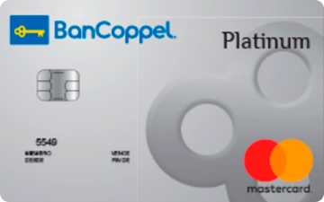 Tarjeta de crédito Platinum de Bancoppel