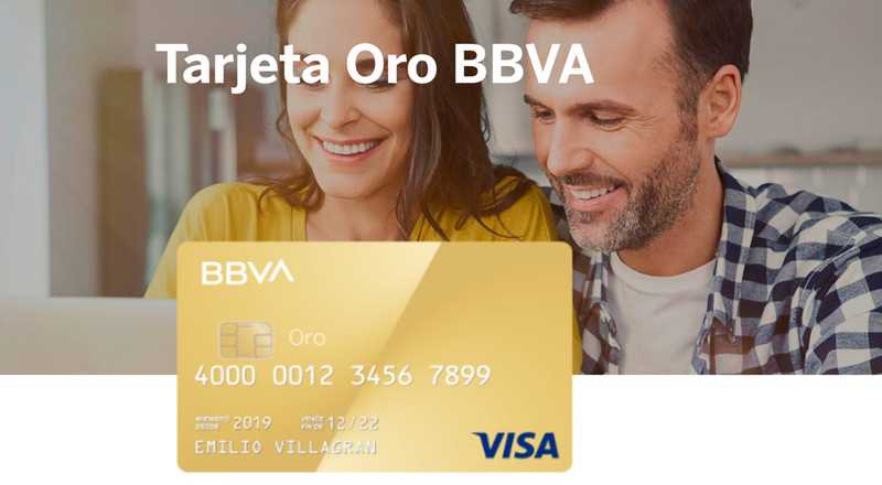 Tarjeta de crédito Oro de BBVA