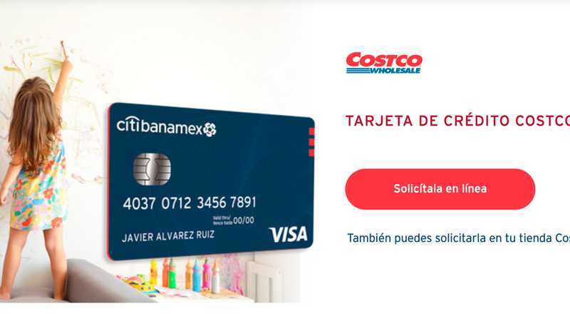 Tarjeta de crédito Costco de Citibanamex