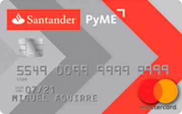 Tarjeta de crédito Access Mastercard de Santander