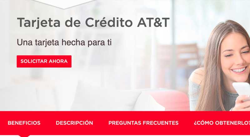 Tarjeta de crédito AT&T de Banorte