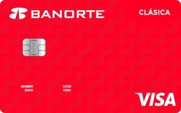 Tarjeta de crédito Clásica de Banorte